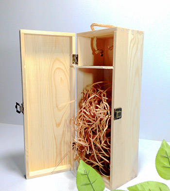 加大款红酒盒 红酒木盒单支装 红酒礼盒 葡萄酒洋酒礼盒通用版